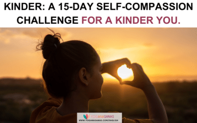 KINDER: A 15-day self-compassion challenge for a kinder you.